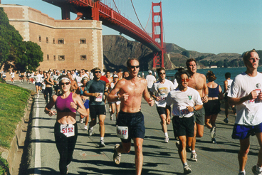 Bridge to Bridge Run - under the Bridge